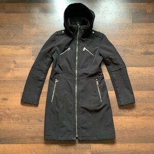 Miss Sixty Long Black Coat